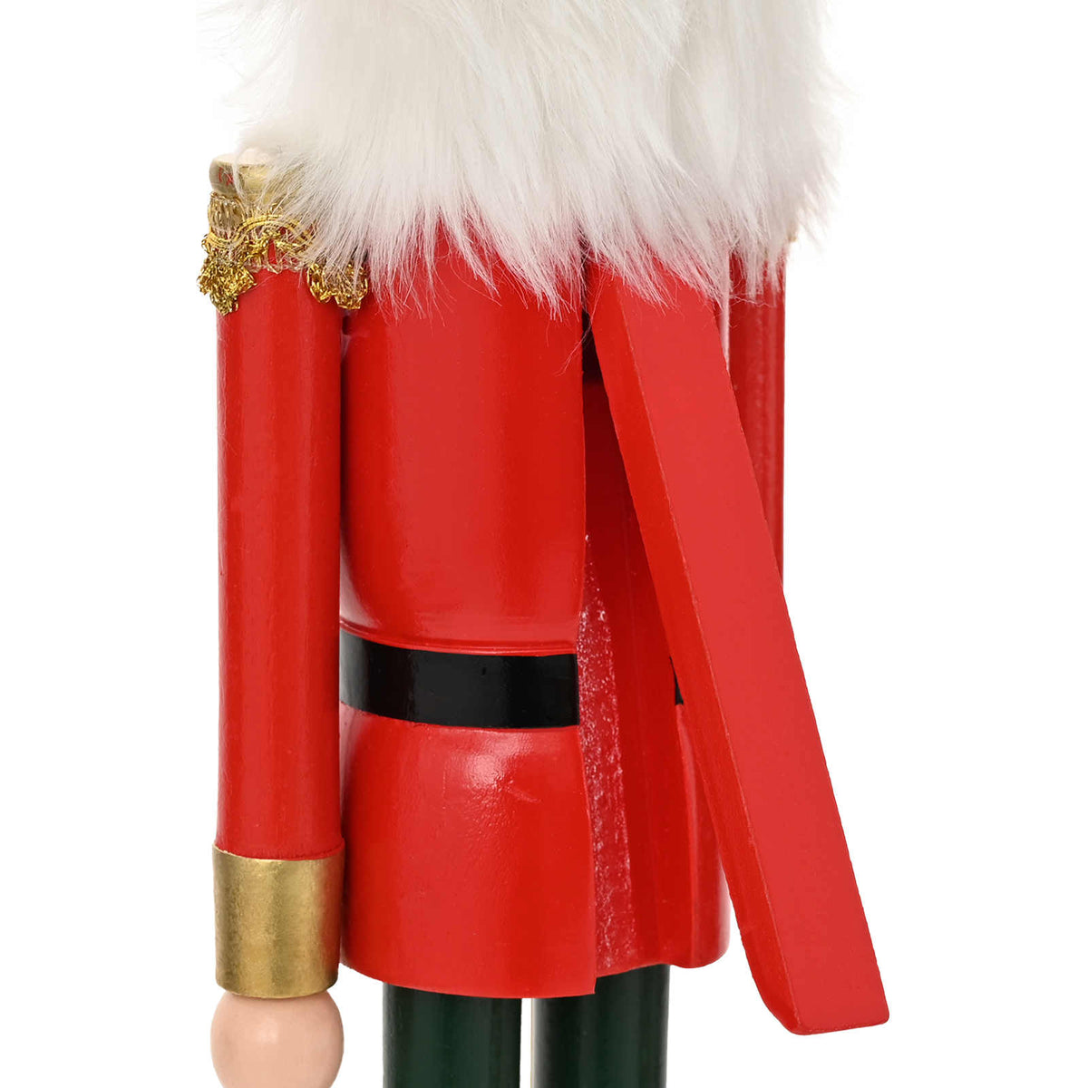 Božićni nutcracker TURKU Crvena i Crna 50 cm