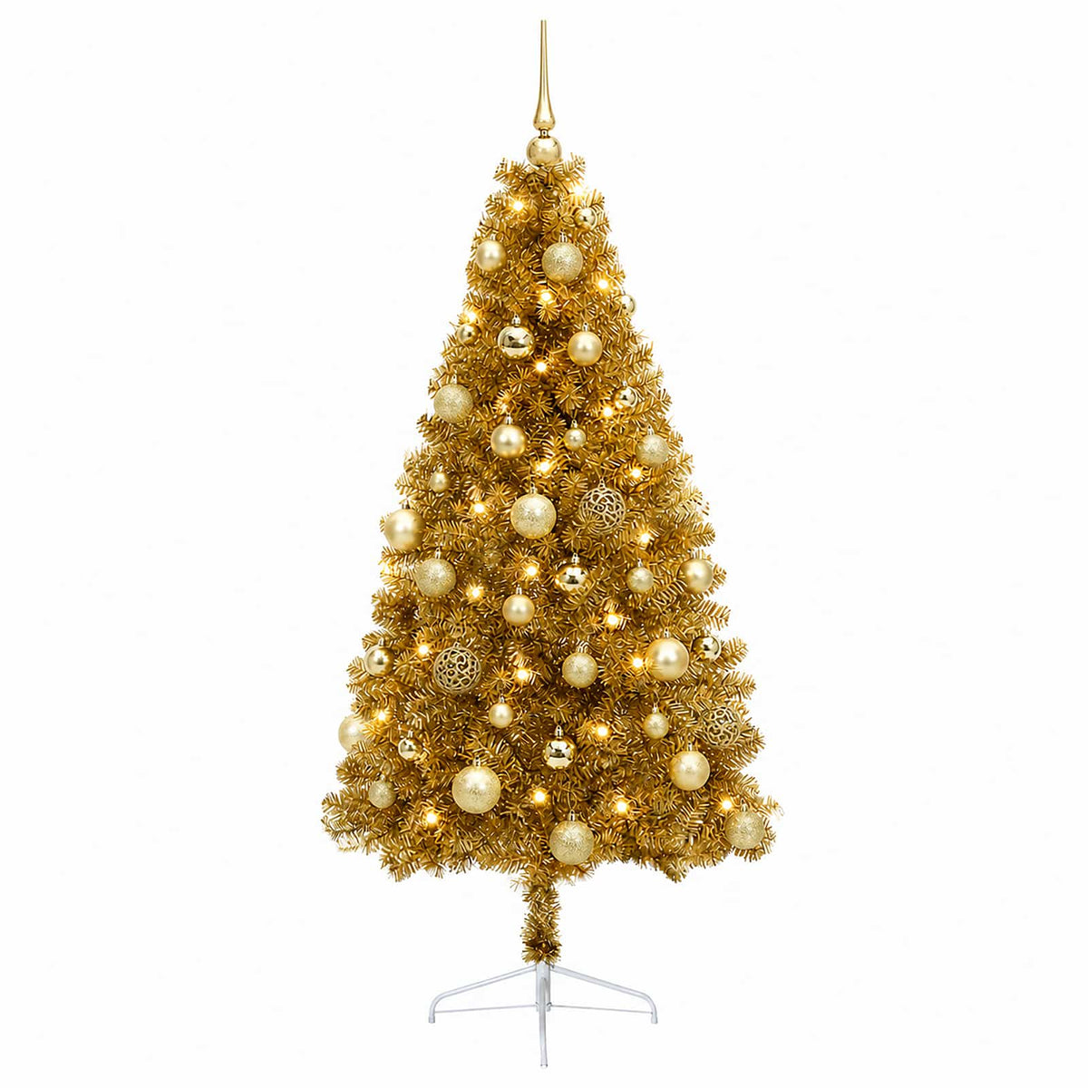 Umjetno božićno drvce s kuglicom 150 cm 150 LED lampica