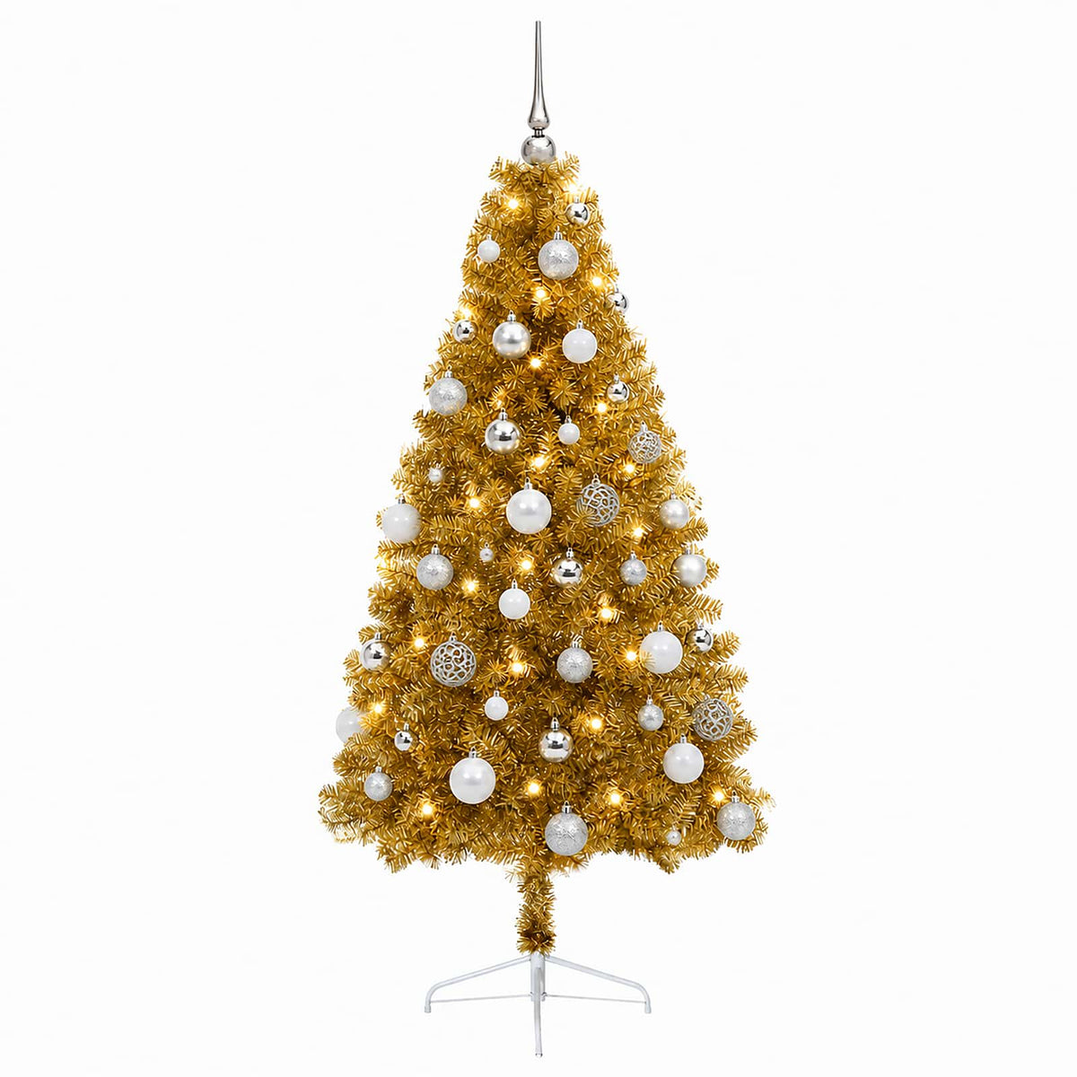 Umjetno božićno drvce s kuglicom 150 cm 150 LED lampica