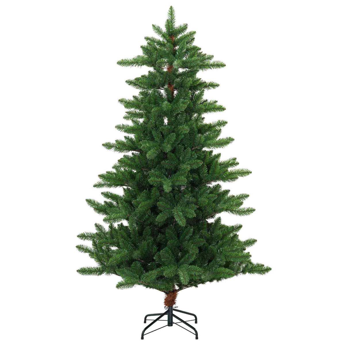 Umjetno božićno drvce s kuglicama 180 cm 300 LED lampica