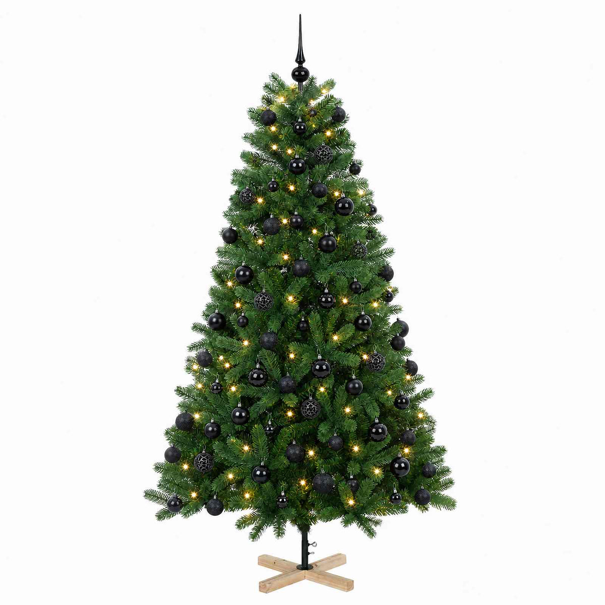 Umjetno božićno drvce s kuglicom 240 cm 300 LED lampica