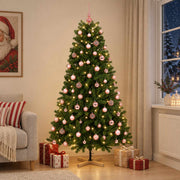 Umjetno božićno drvce s kuglicom 180 cm 300 LED lampica