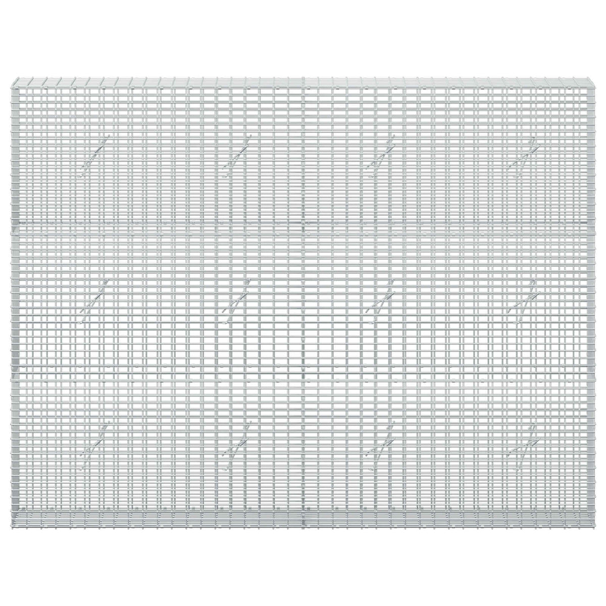 Gabion s žicom debljine 3,5 mm i mrežom 5x2,5 cm 200x20x150 cm