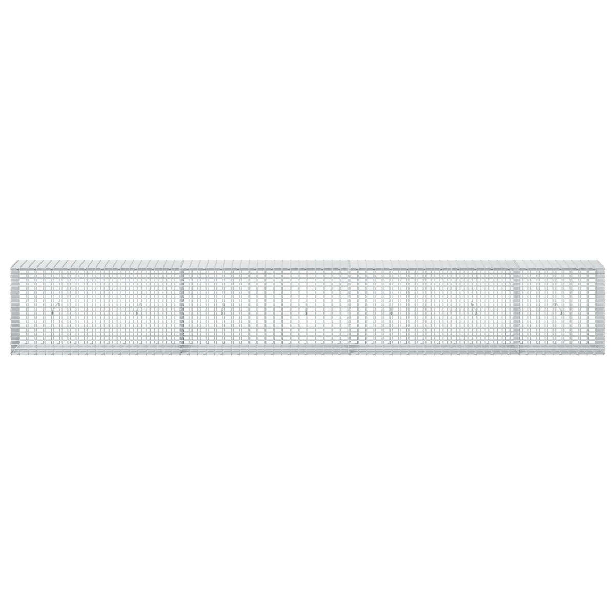 Gabion s žicom debljine 3,5 mm i mrežom 5x2,5 cm 350x30x50 cm