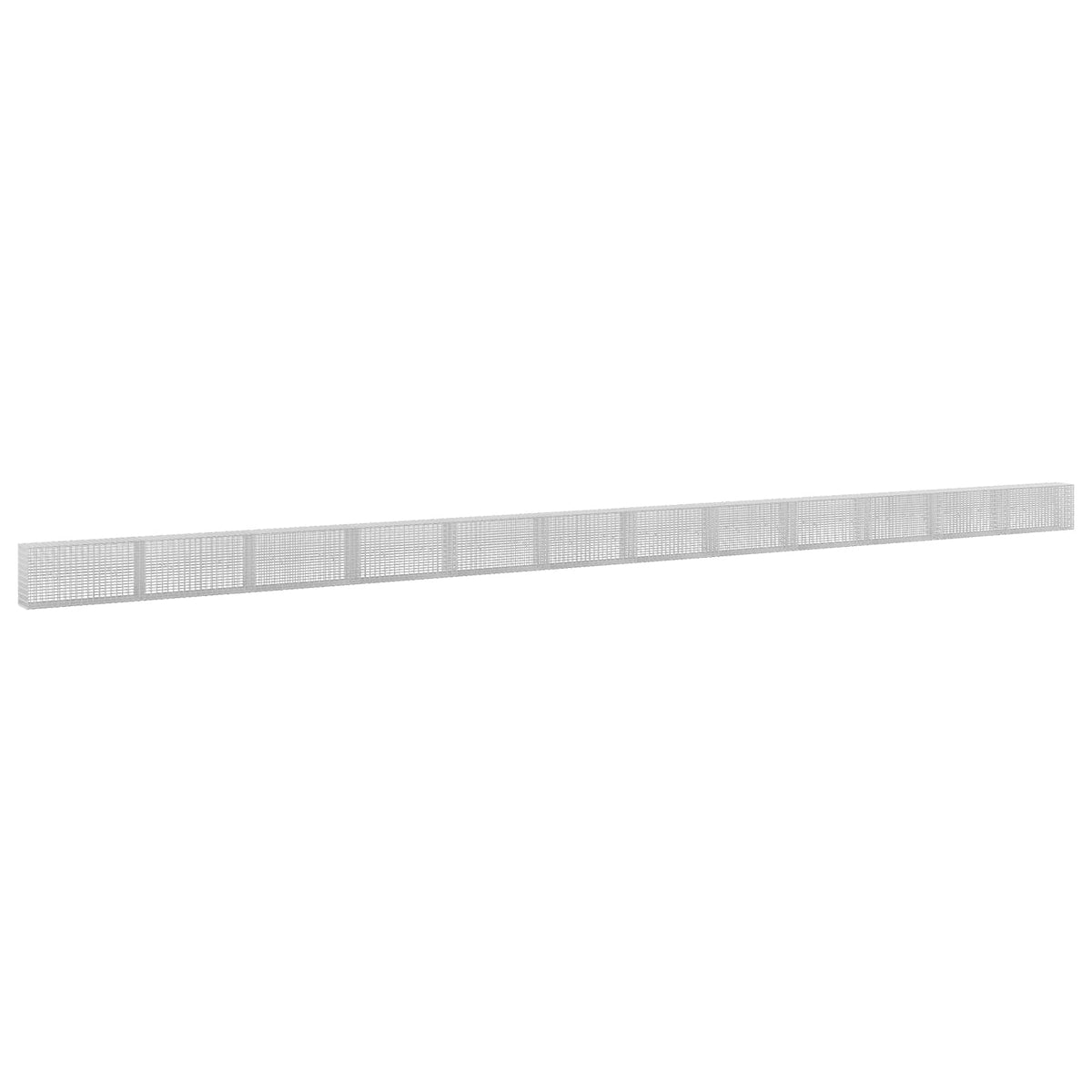 Gabion s žicom debljine 3,5 mm i mrežom 5x2,5 cm 1200x30x50 cm