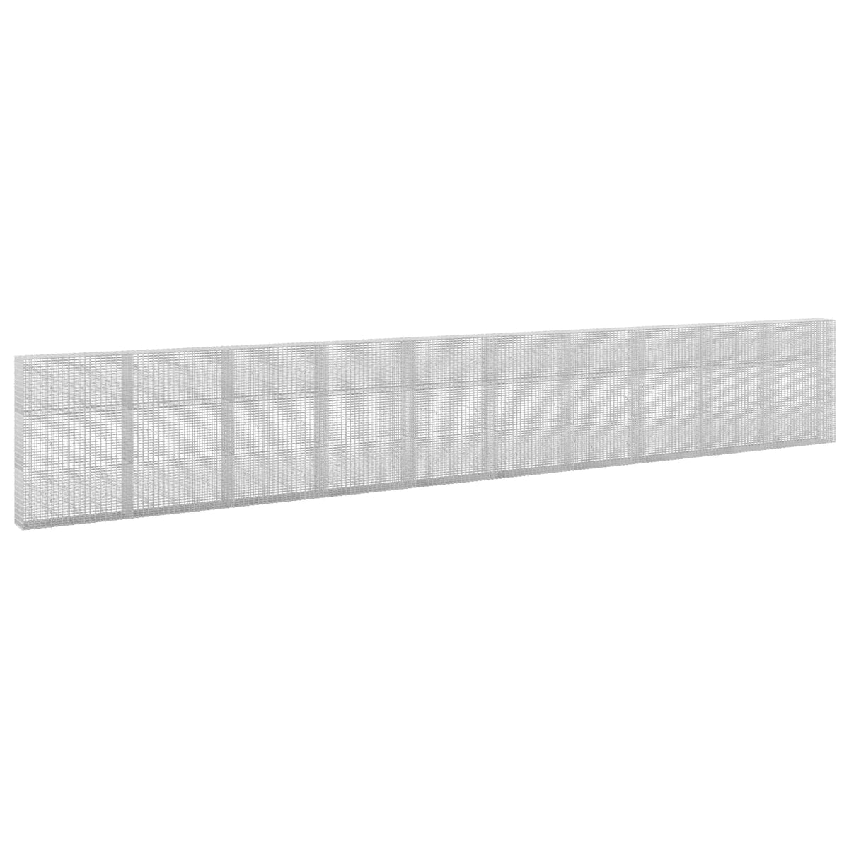 Gabion s žicom debljine 3,5 mm i mrežom 5x2,5 cm 1000x30x150 cm