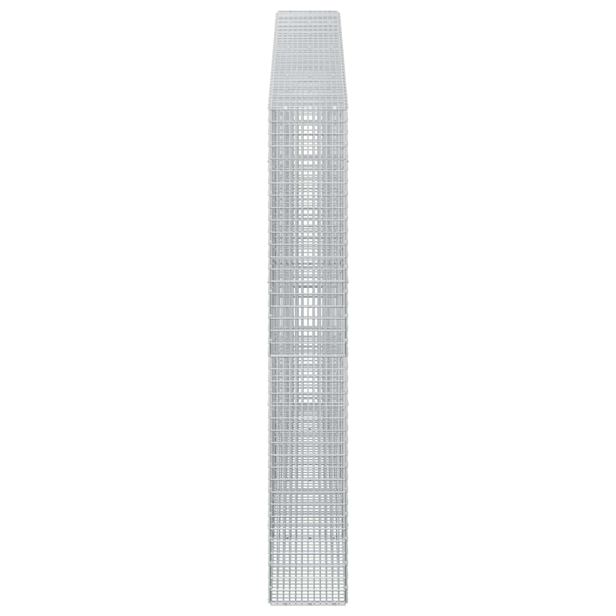 Gabion s žicom debljine 3,5 mm i mrežom 5x2,5 cm 350x30x200 cm