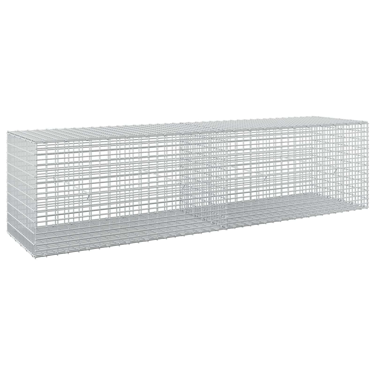 Gabion s žicom debljine 3,5 mm i mrežom 5x2,5 cm 200x50x50 cm
