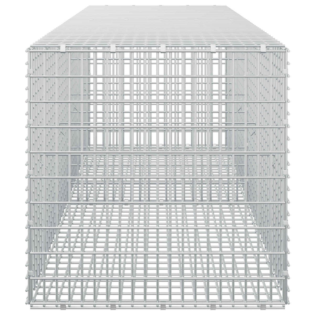 Gabion s žicom debljine 3,5 mm i mrežom 5x2,5 cm 200x50x50 cm