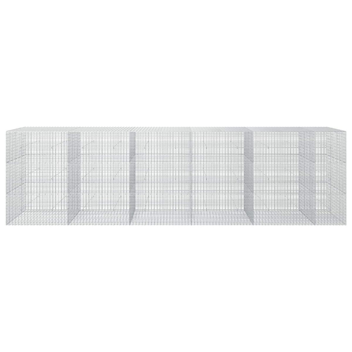Gabion s žicom debljine 3,5 mm i mrežom 5x2,5 cm 550x50x150 cm