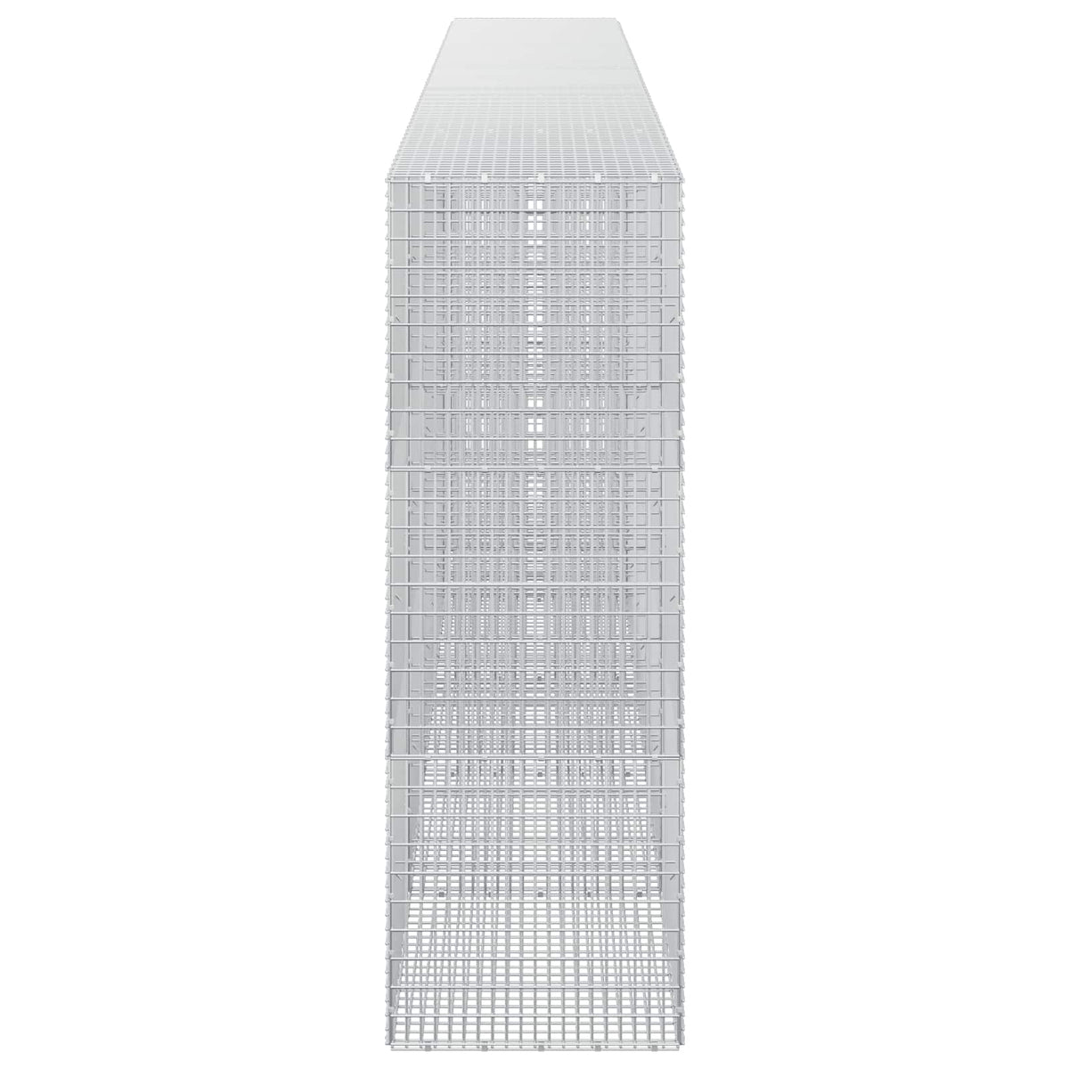 Gabion s žicom debljine 3,5 mm i mrežom 5x2,5 cm 550x50x150 cm