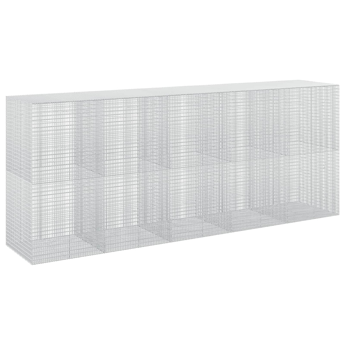 Gabion s žicom debljine 3,5 mm i mrežom 5x2,5 cm 500x100x200 cm