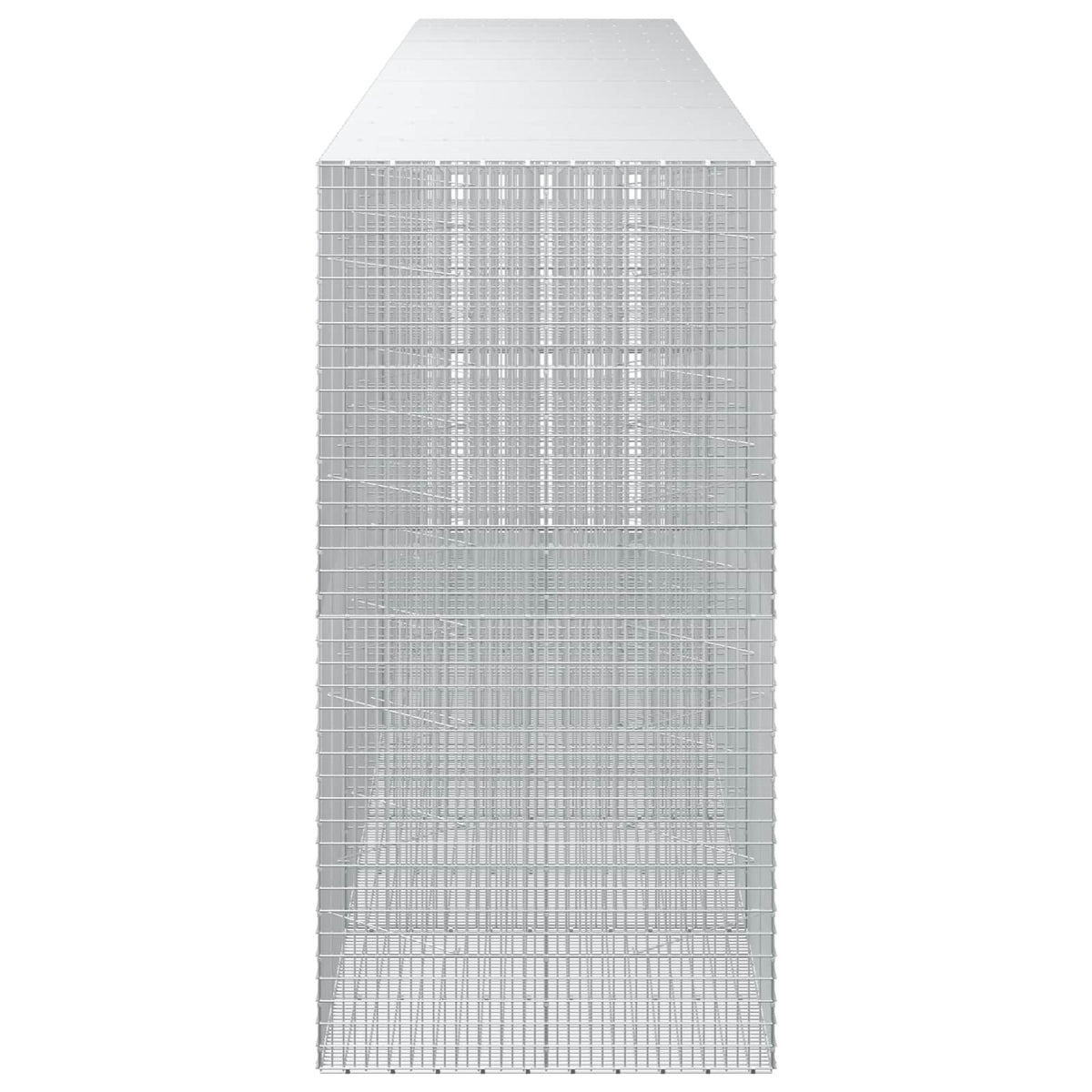 Gabion s žicom debljine 3,5 mm i mrežom 5x2,5 cm 600x100x200 cm