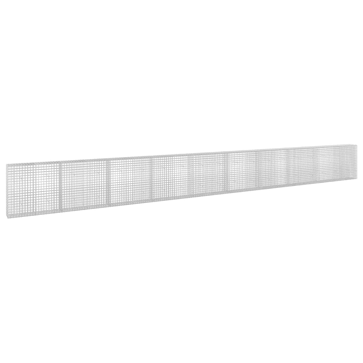 Gabion s žicom debljine 3,5 mm i mrežom 5x5 cm 950x30x100 cm