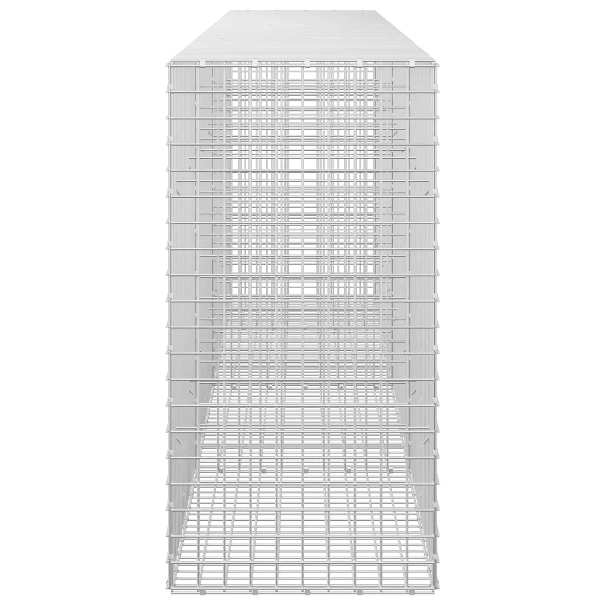 Gabion s žicom debljine 3,5 mm i mrežom 5x5 cm 350x50x100 cm