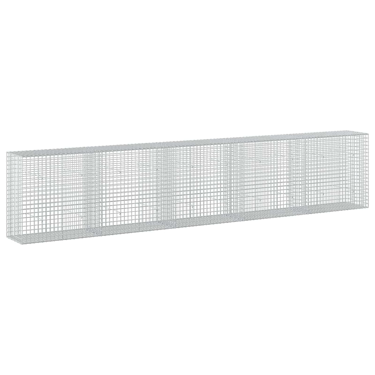 Gabion s žicom debljine 3,5 mm i mrežom 5x5 cm 500x50x100 cm