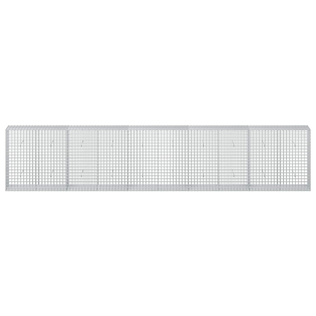Gabion s žicom debljine 3,5 mm i mrežom 5x5 cm 500x50x100 cm