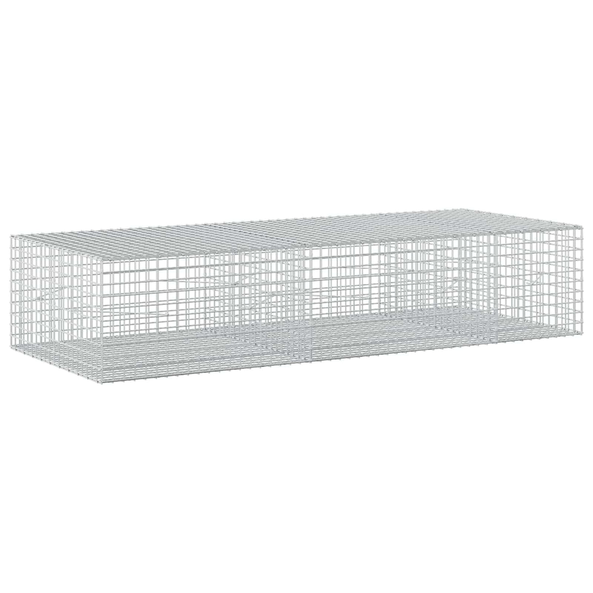 Gabion s žicom debljine 3,5 mm i mrežom 5x5 cm 250x100x50 cm