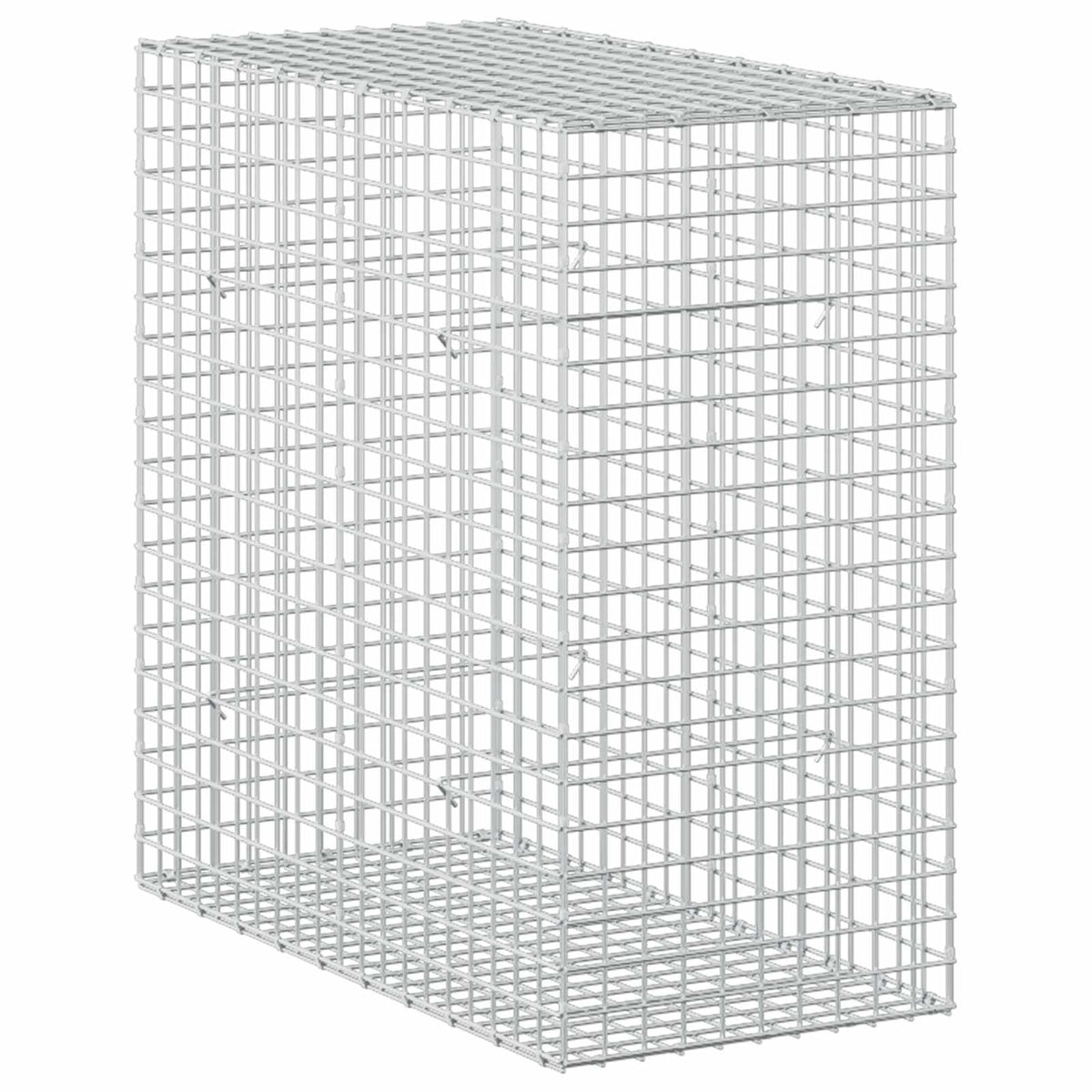 Gabion s žicom debljine 3,5 mm i mrežom 5x5 cm 50x100x100 cm
