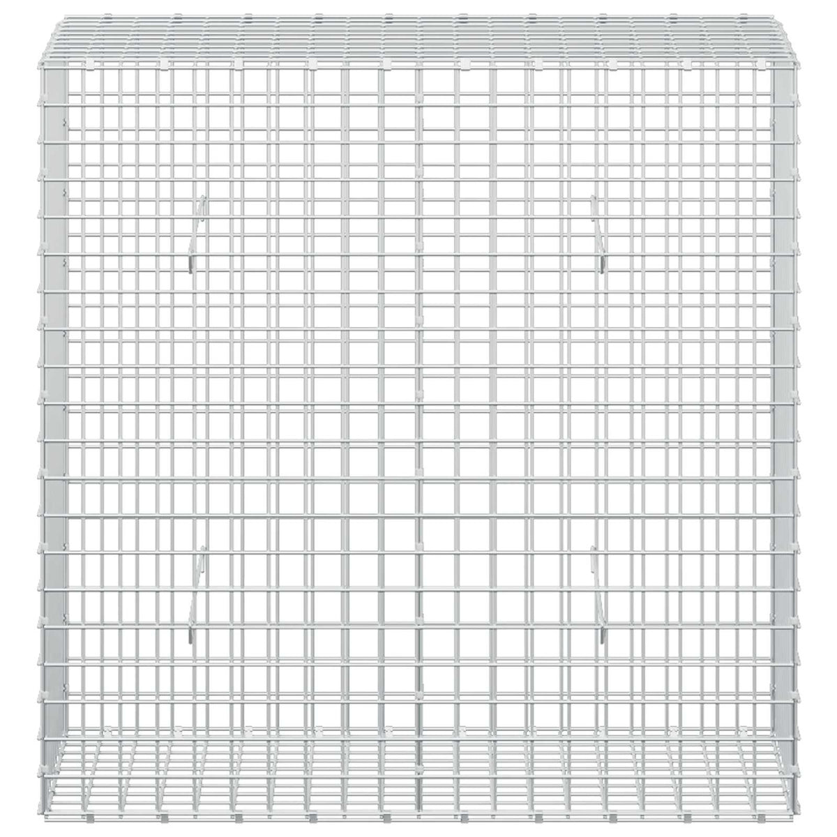 Gabion s žicom debljine 3,5 mm i mrežom 5x5 cm 50x100x100 cm