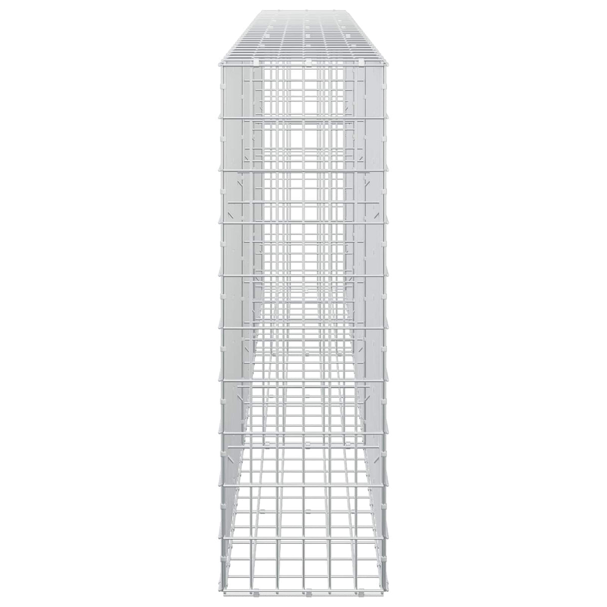 Gabion s žicom debljine 3,5 mm i mrežom 5x10 cm 300x30x100 cm