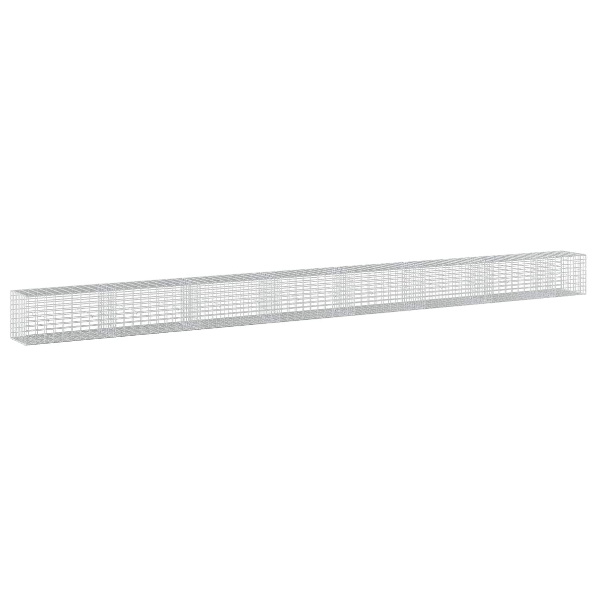 Gabion s žicom debljine 3,5 mm i mrežom 5x10 cm 750x50x50 cm