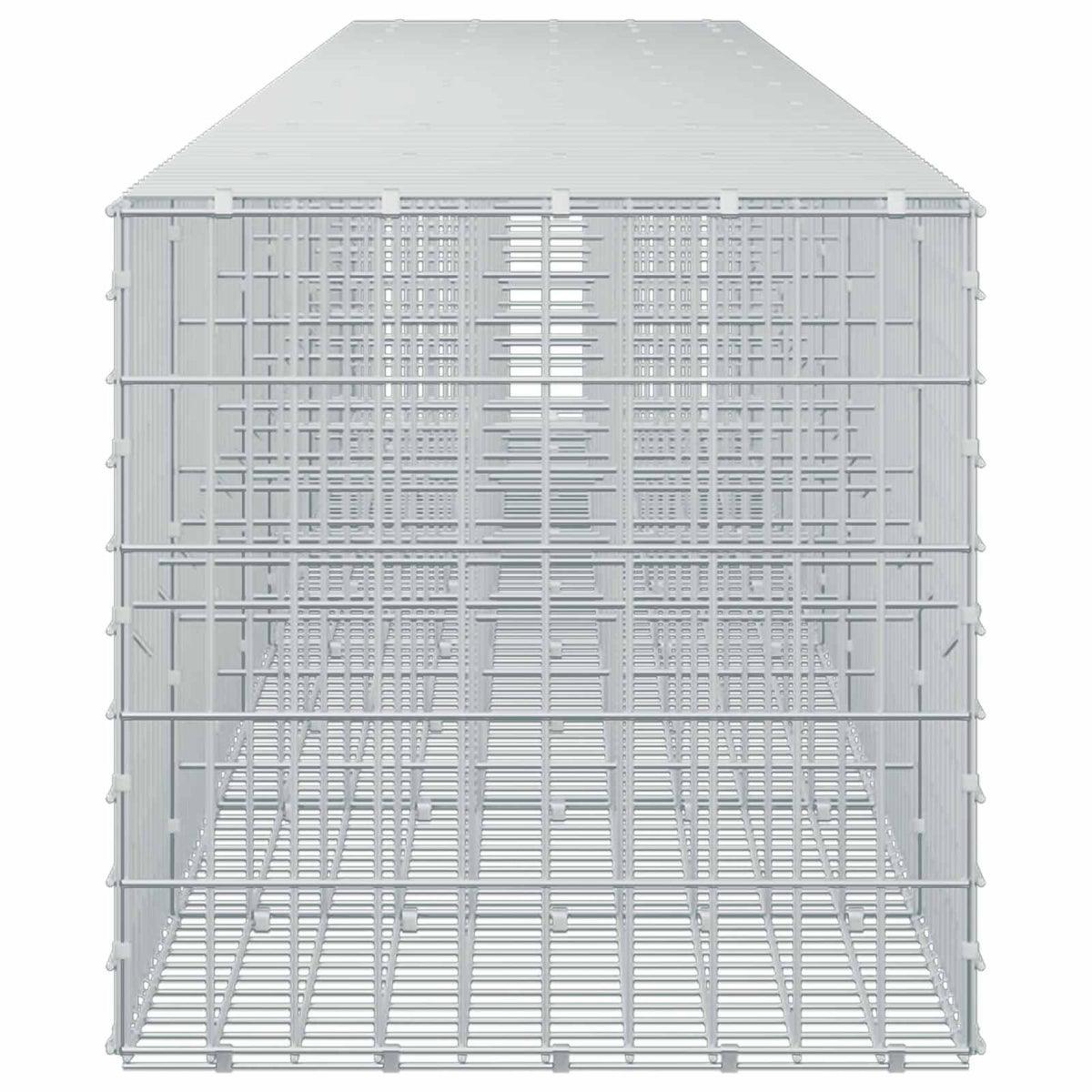 Gabion s žicom debljine 3,5 mm i mrežom 5x10 cm 900x50x50 cm