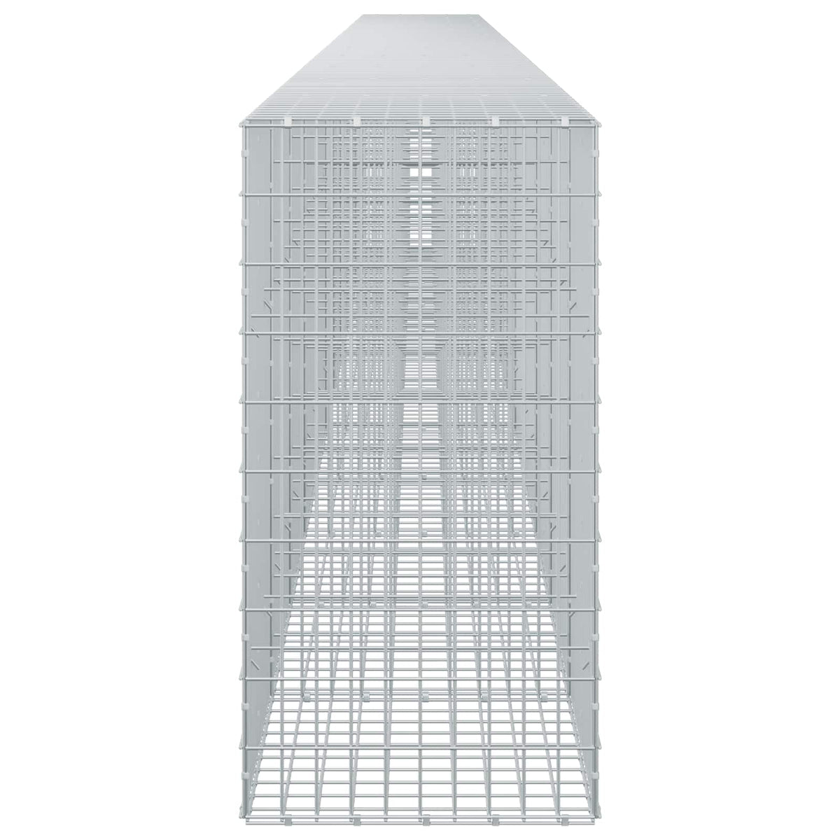 Gabion s žicom debljine 3,5 mm i mrežom 5x10 cm 1200x50x100 cm