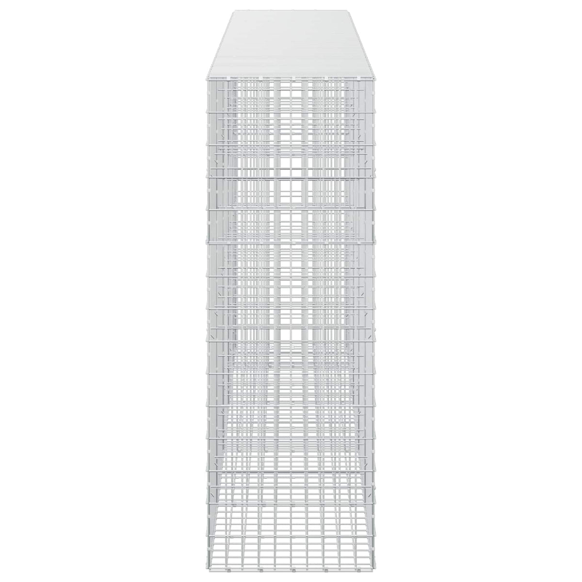 Gabion s žicom debljine 3,5 mm i mrežom 5x10 cm 450x50x150 cm
