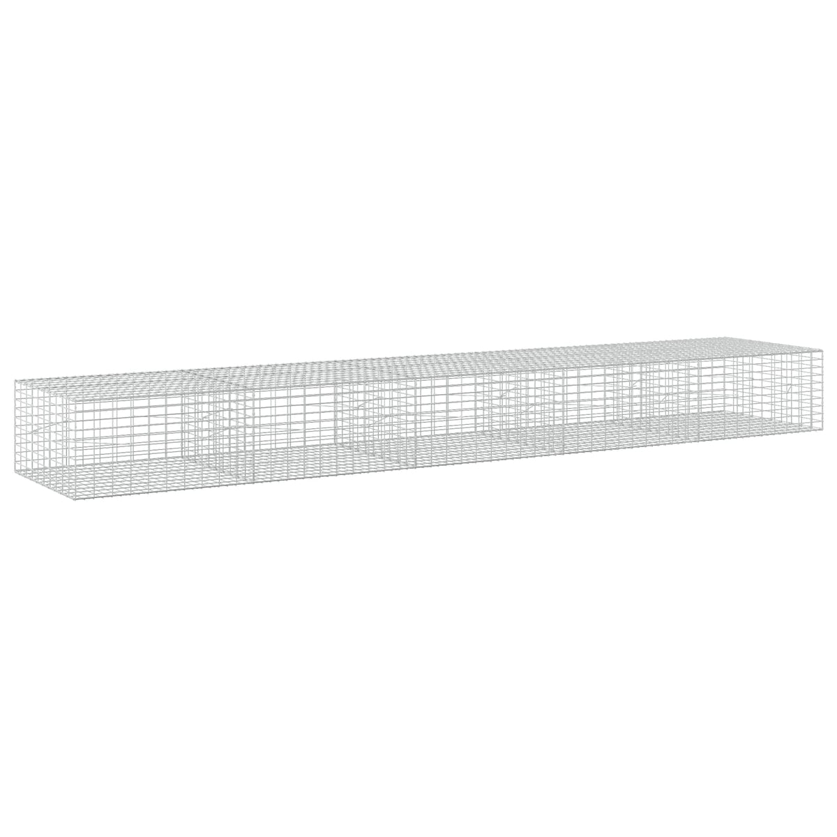 Gabion s žicom debljine 3,5 mm i mrežom 5x10 cm 500x100x50 cm