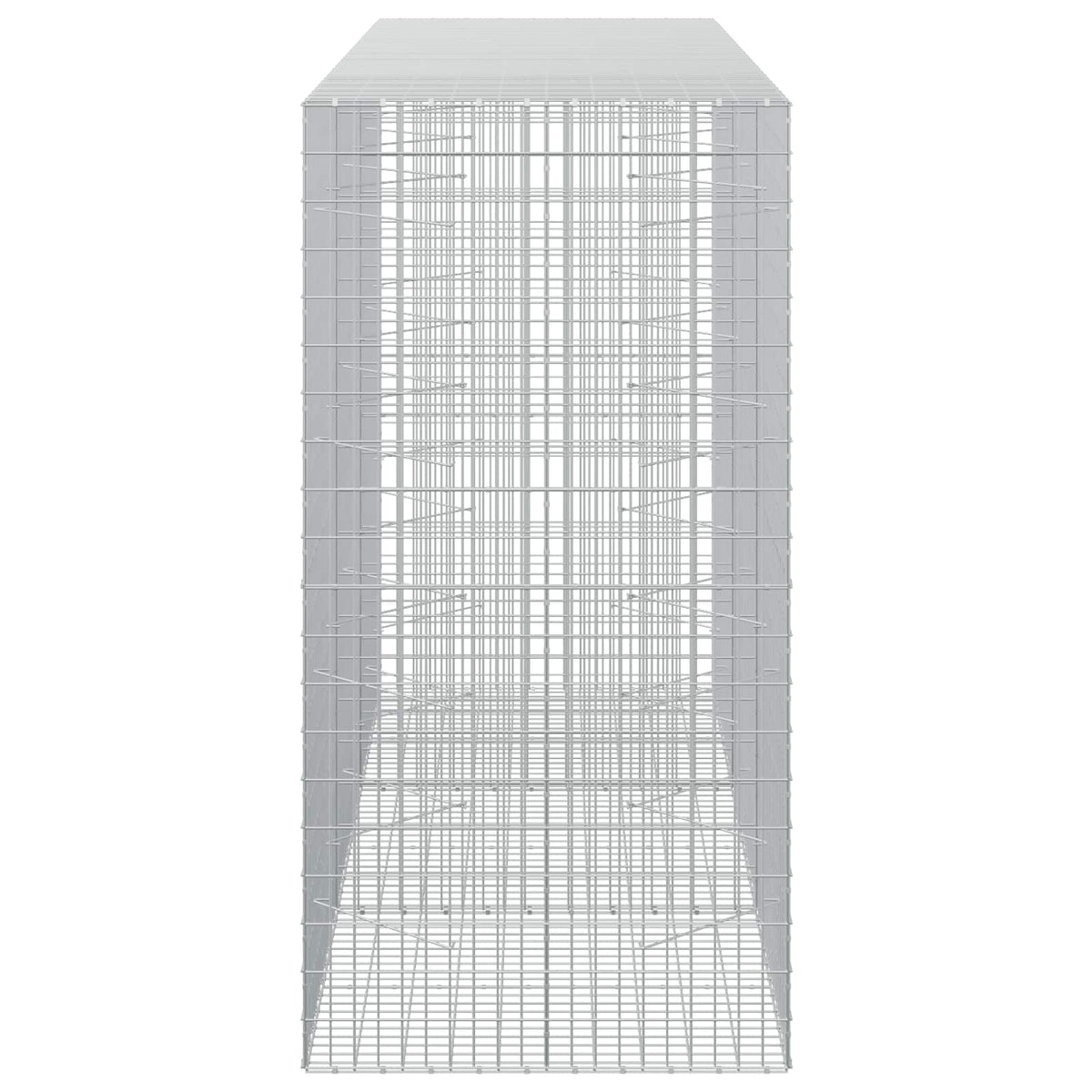 Gabion s žicom debljine 3,5 mm i mrežom 5x10 cm 300x100x200 cm