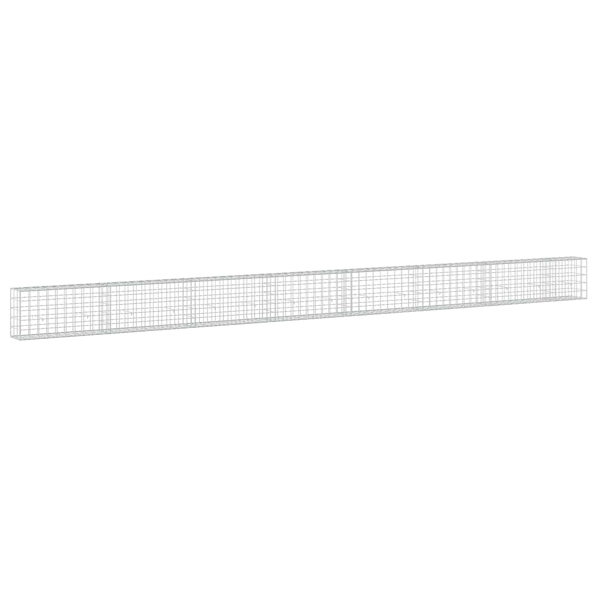Gabion s žicom debljine 3,5 mm i mrežom 10x10 cm 750x30x50 cm