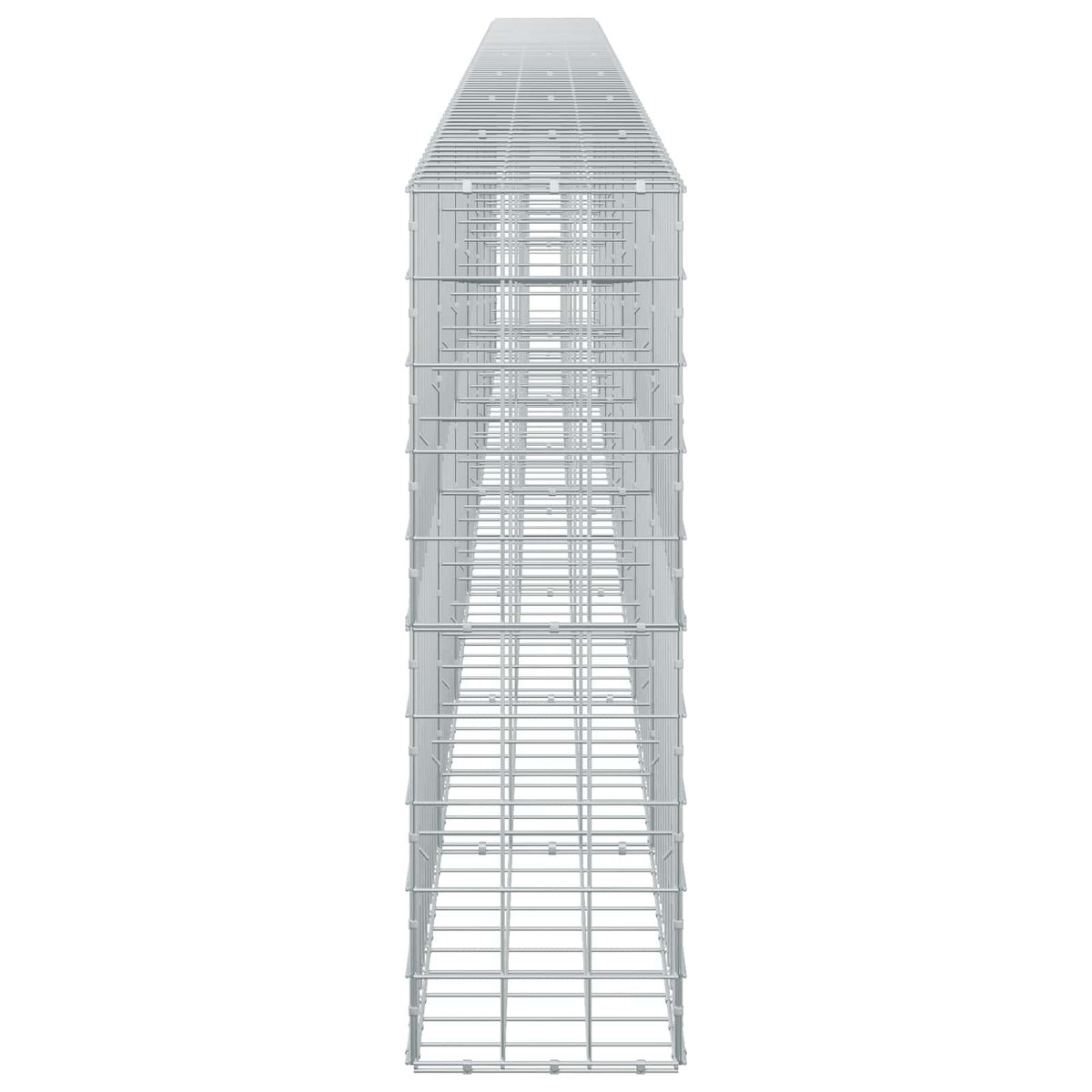 Gabion s žicom debljine 3,5 mm i mrežom 10x10 cm 700x30x100 cm