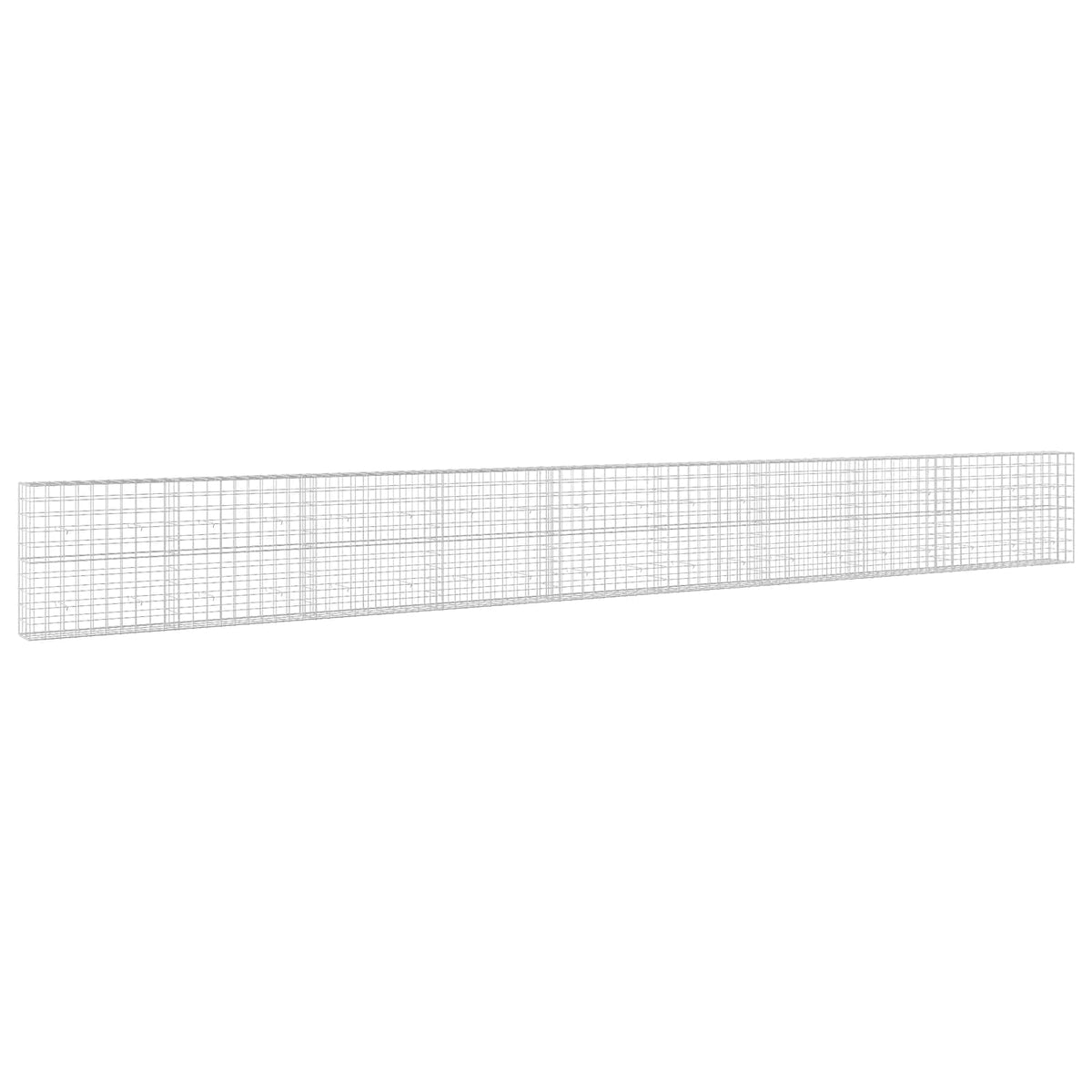 Gabion s žicom debljine 3,5 mm i mrežom 10x10 cm 950x30x100 cm