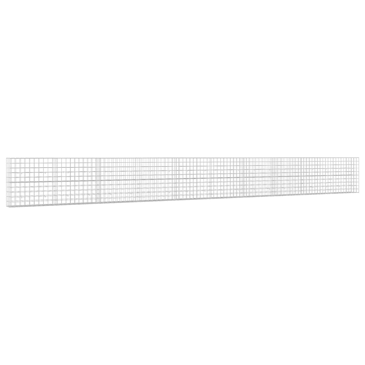 Gabion s žicom debljine 3,5 mm i mrežom 10x10 cm 1000x30x100 cm