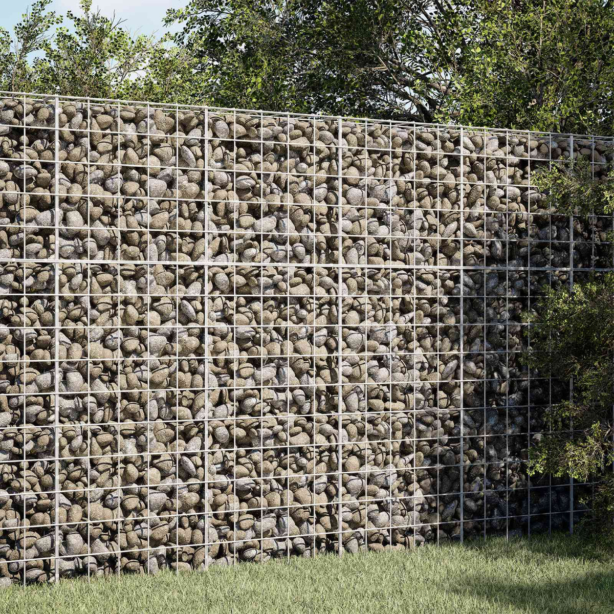 Gabion s žicom debljine 3,5 mm i mrežom 10x10 cm 100x30x150 cm