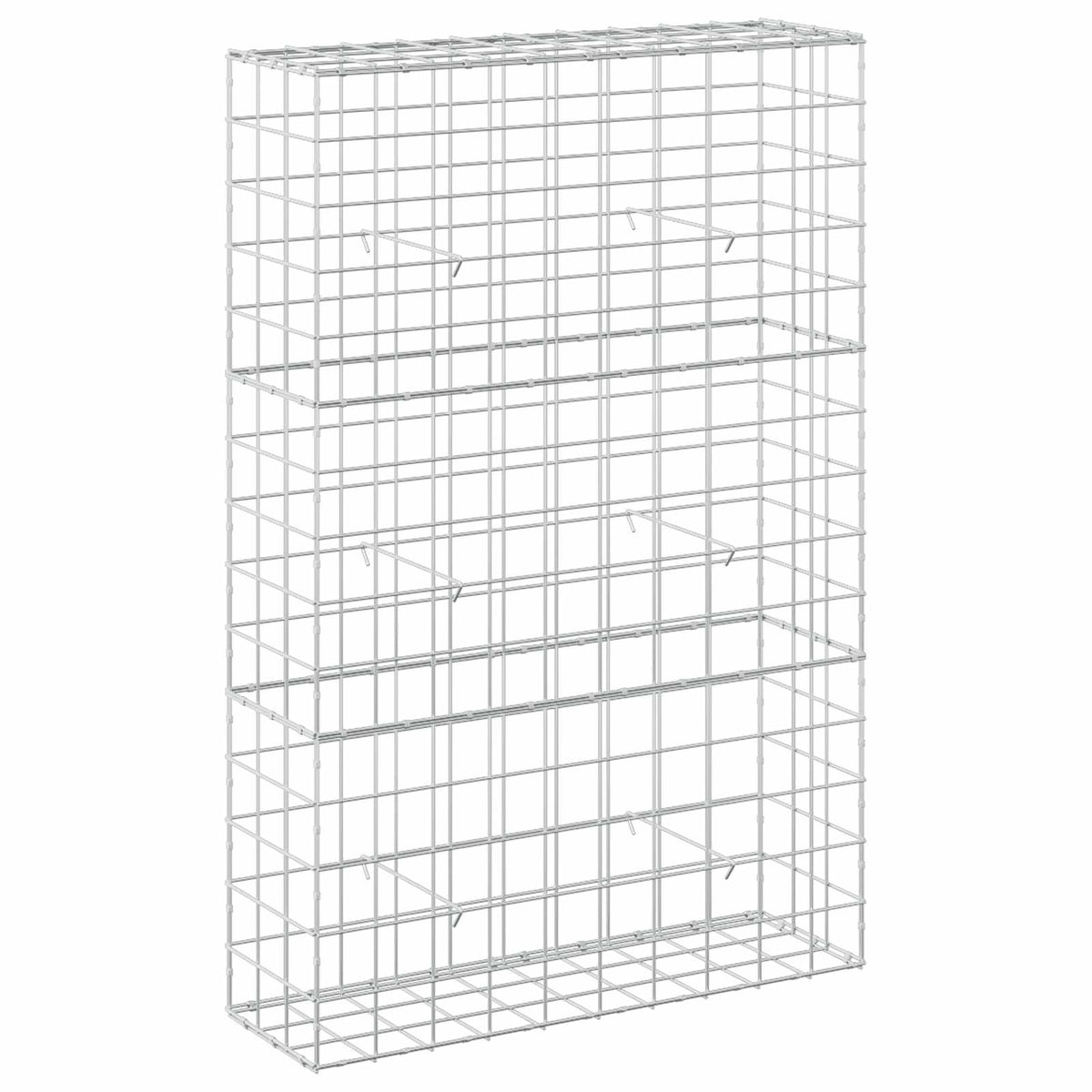 Gabion s žicom debljine 3,5 mm i mrežom 10x10 cm 100x30x150 cm