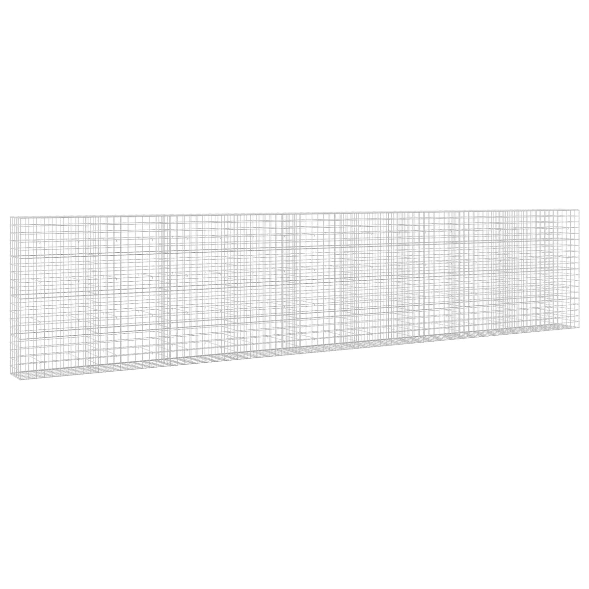 Gabion s žicom debljine 3,5 mm i mrežom 10x10 cm 950x50x200 cm