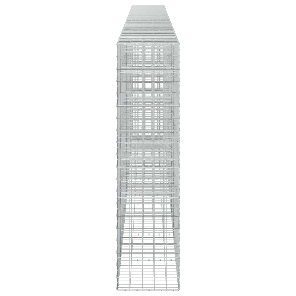 Gabion s žicom debljine 3,5 mm i mrežom 10x10 cm 950x50x200 cm