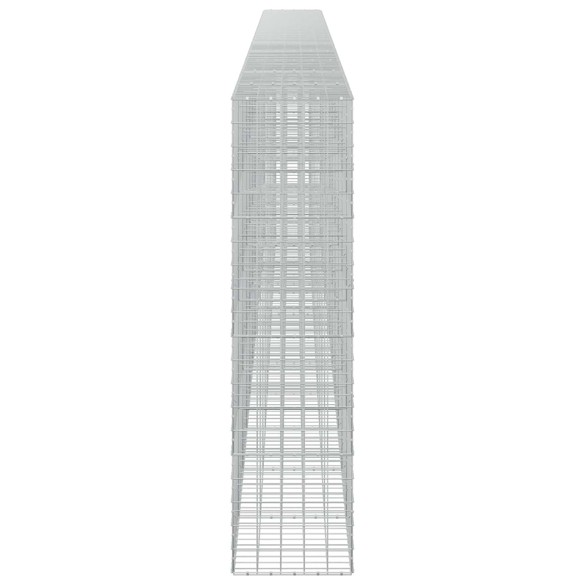 Gabion s žicom debljine 3,5 mm i mrežom 10x10 cm 1150x50x200 cm