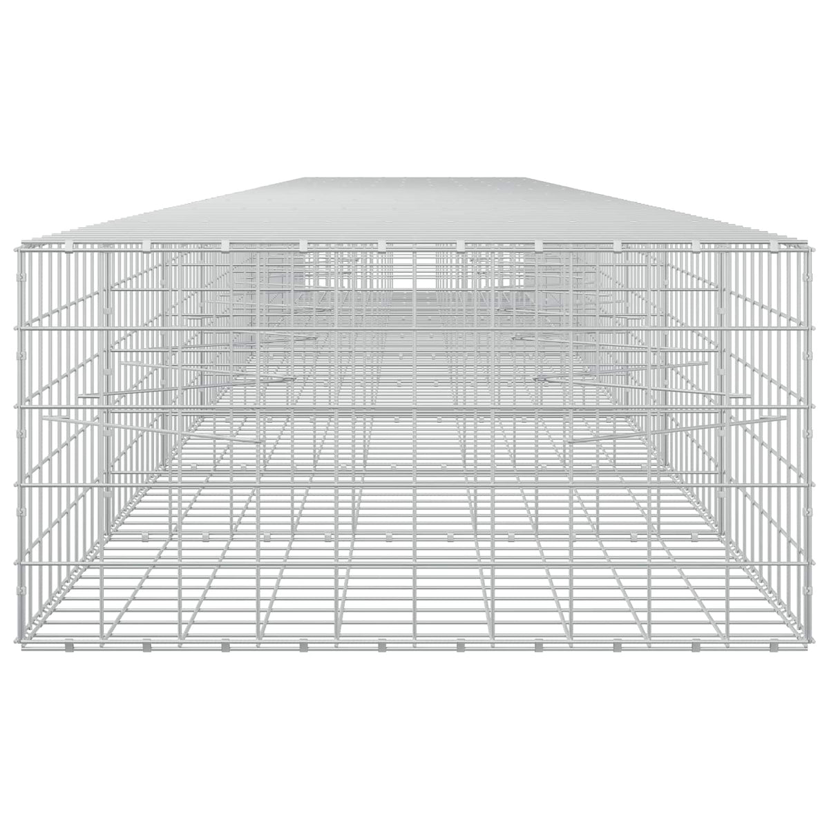 Gabion s žicom debljine 3,5 mm i mrežom 10x10 cm 900x100x50 cm