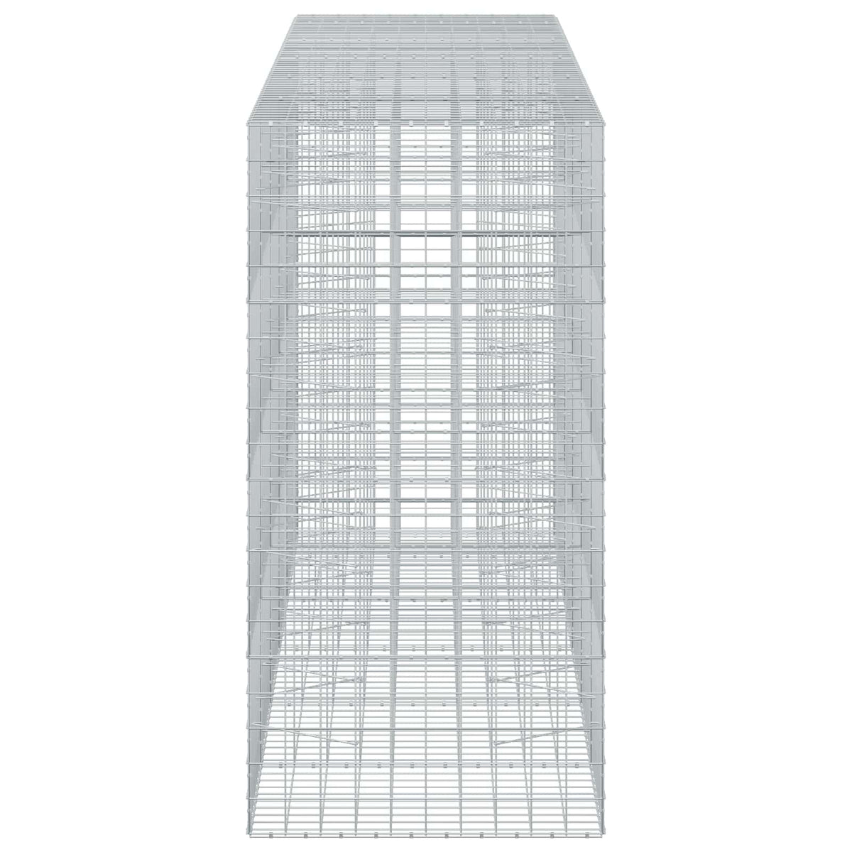 Gabion s žicom debljine 3,5 mm i mrežom 10x10 cm 550x100x200 cm