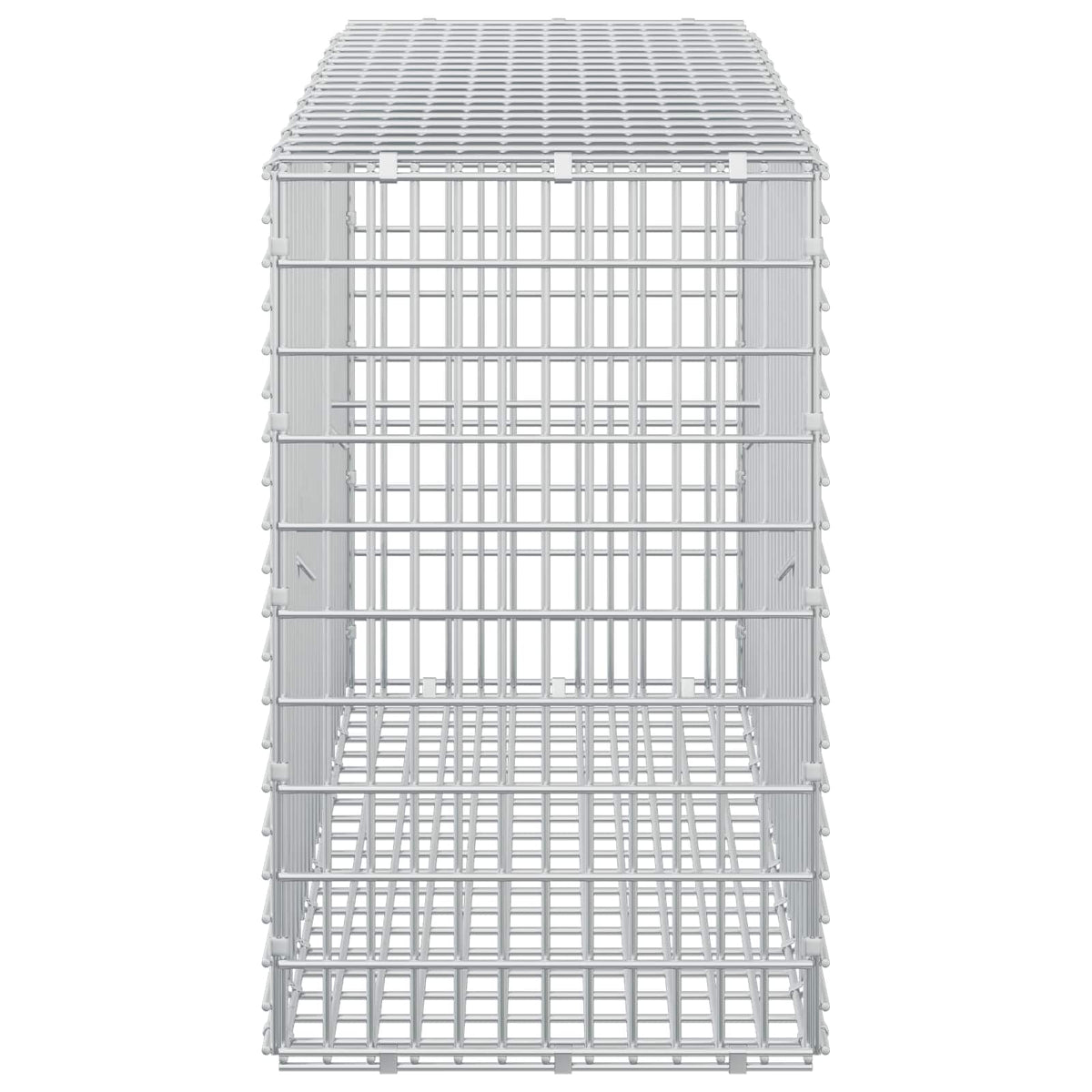 Gabion s žicom debljine 5 mm i mrežom 5x2,5 cm 100x30x50 cm