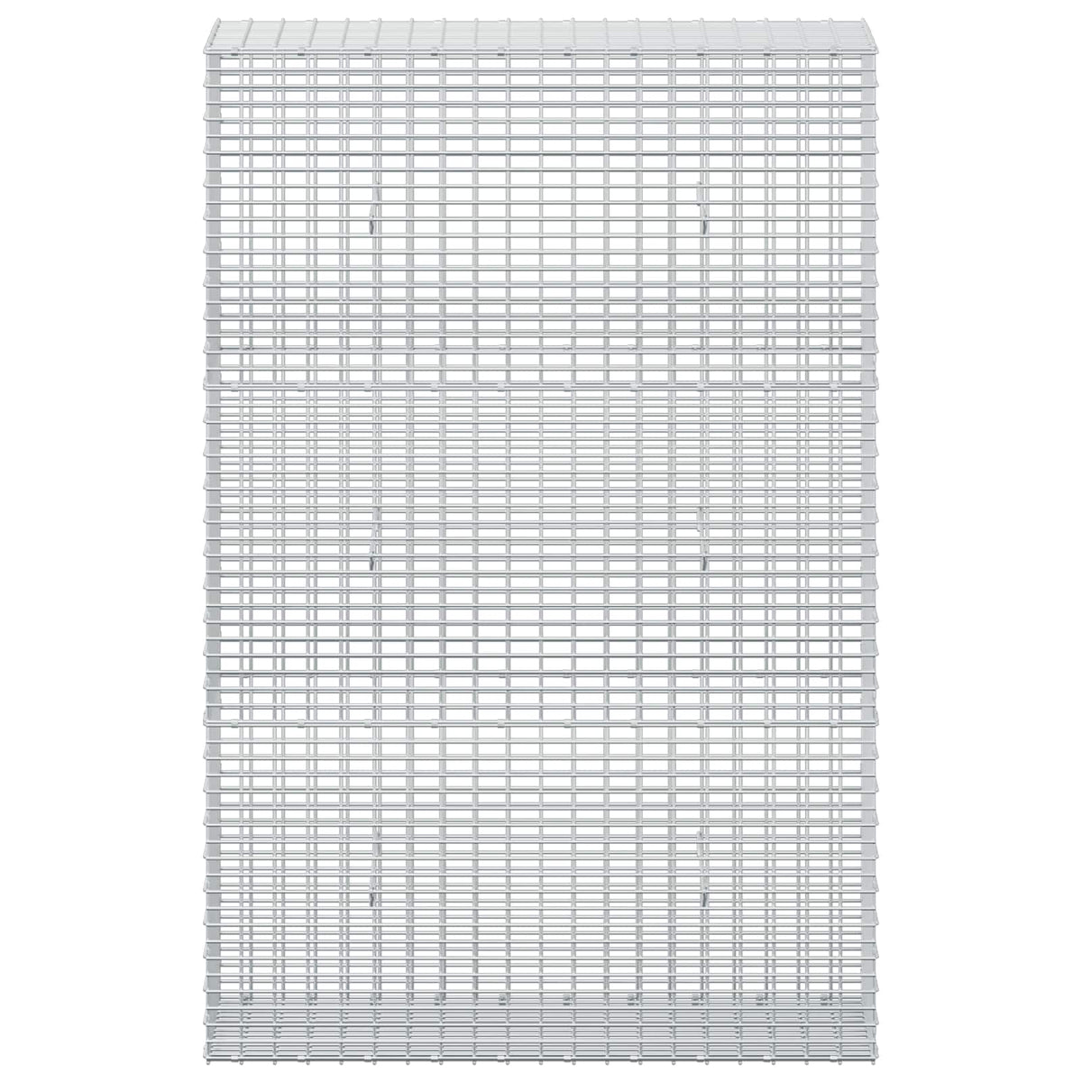 Gabion s žicom debljine 5 mm i mrežom 5x2,5 cm 100x30x150 cm