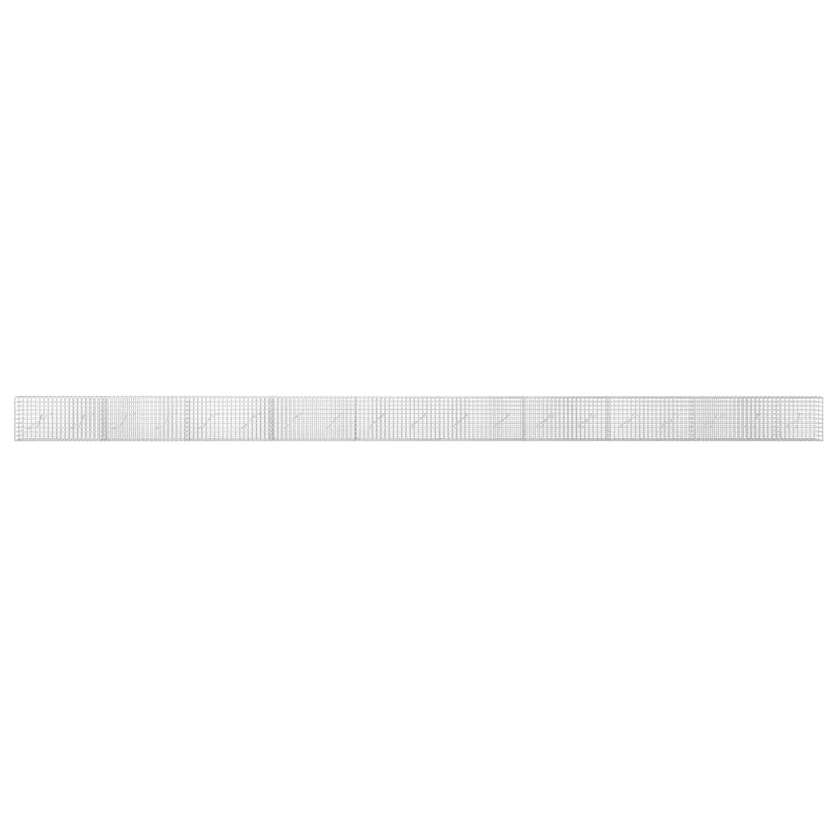 Gabion s 5 mm žicom i mrežom 5x5 cm 950x10x50 cm