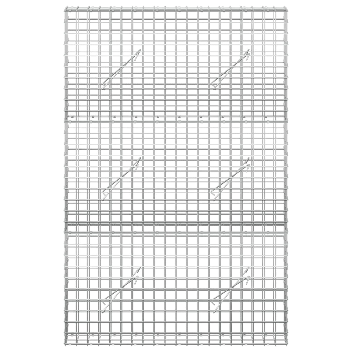 Gabion s 5 mm žicom i mrežom 5x5 cm 100x10x150 cm
