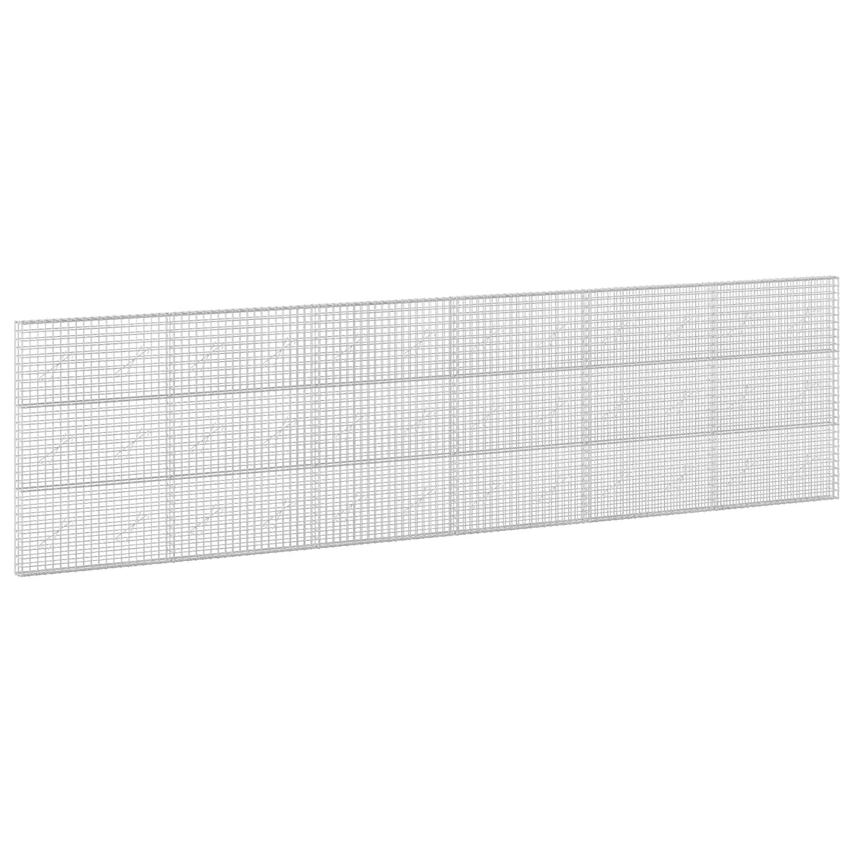 Gabion s 5 mm žicom i mrežom 5x5 cm 600x10x150 cm