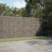 Gabion s 5 mm žicom i mrežom 5x5 cm 200x20x150 cm