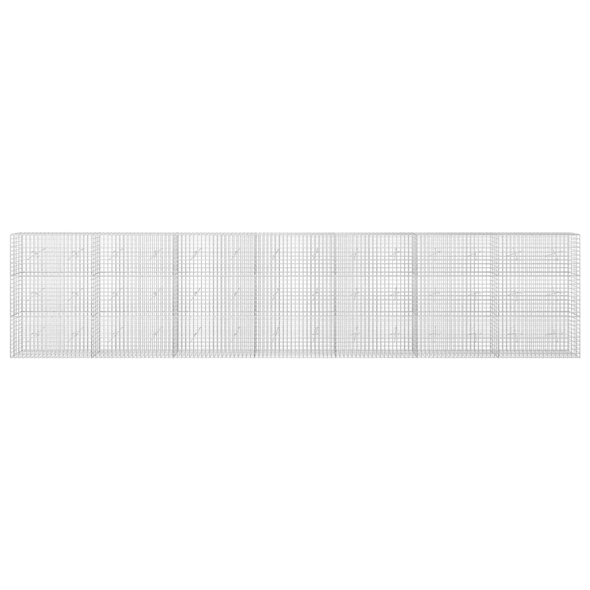 Gabion s 5 mm žicom i mrežom 5x5 cm 700x20x150 cm
