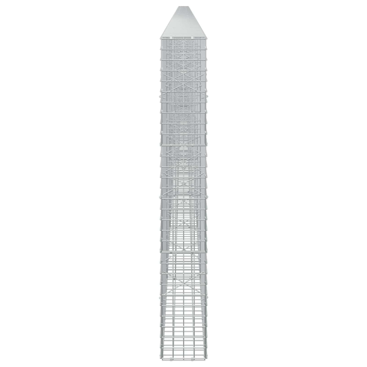 Gabion s 5 mm žicom i mrežom 5x5 cm 1200x20x150 cm